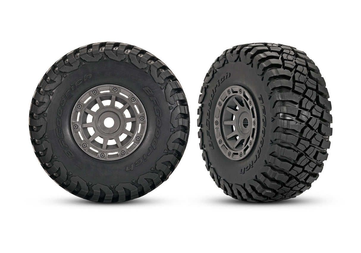 MINI SLASH TIRE & WHEEL 2PK