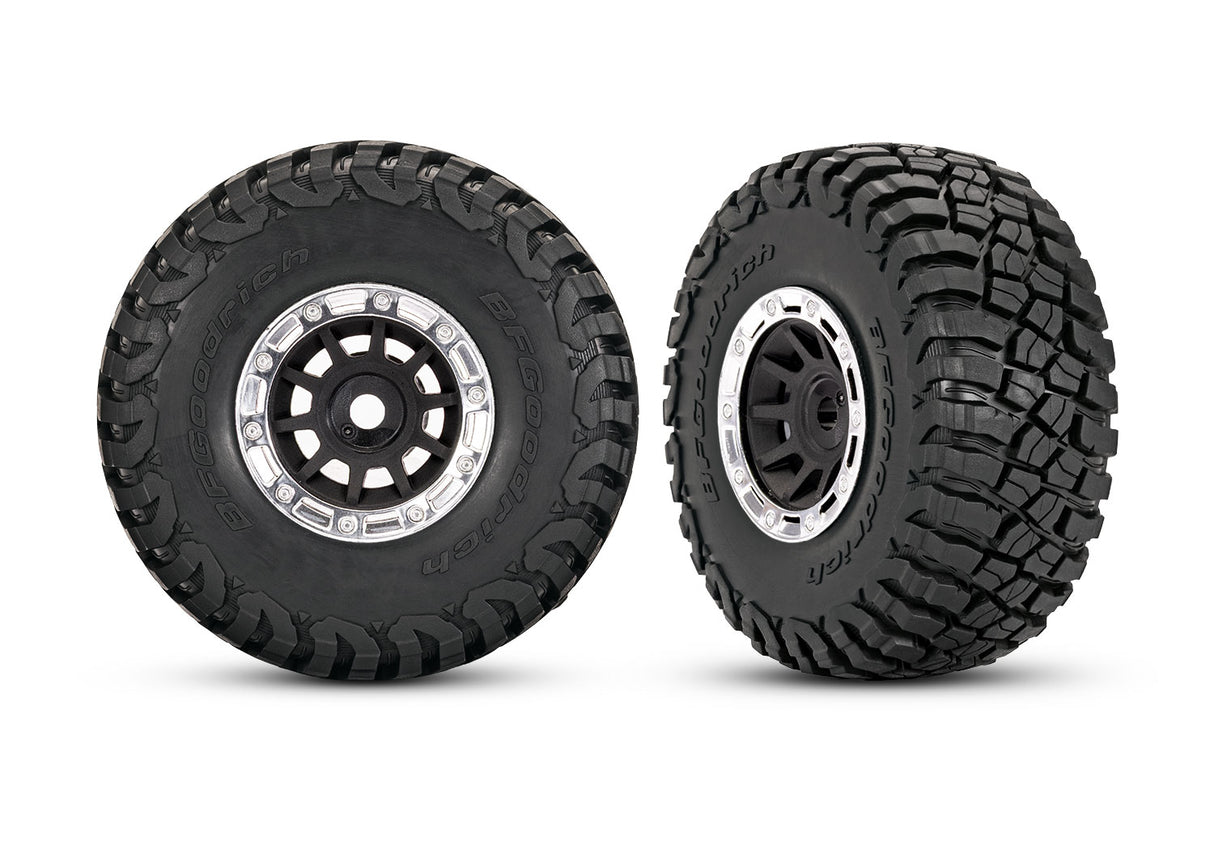 MINI SLASH TIRE & WHEEL 2PK