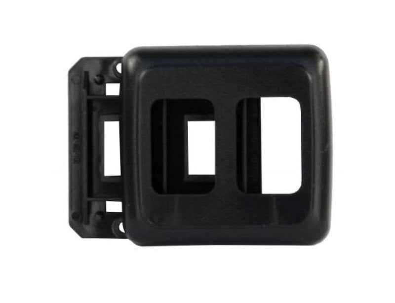 DBL SWITCH BASE & FACE BLACK