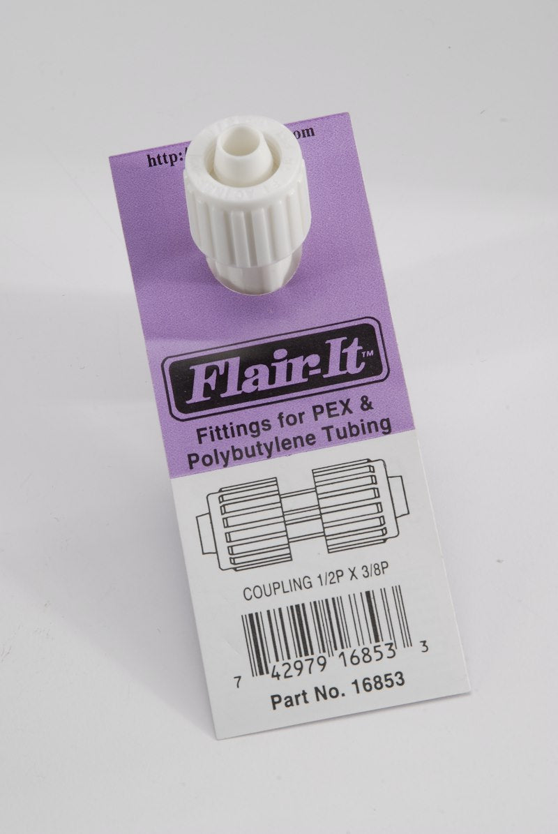 3/8"PEX x 1/2"PEX  COUPLER