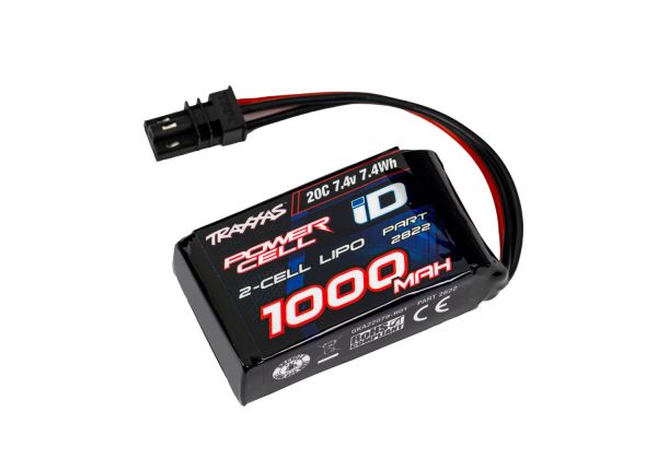2821 TRAXXAS 2S 1000MH LIPO