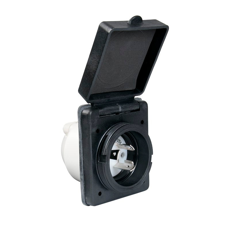 PARK POWER INLET 30 AMP BLACK
