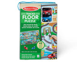 MELISSA & DOUG RACE FLOOR PUZZ