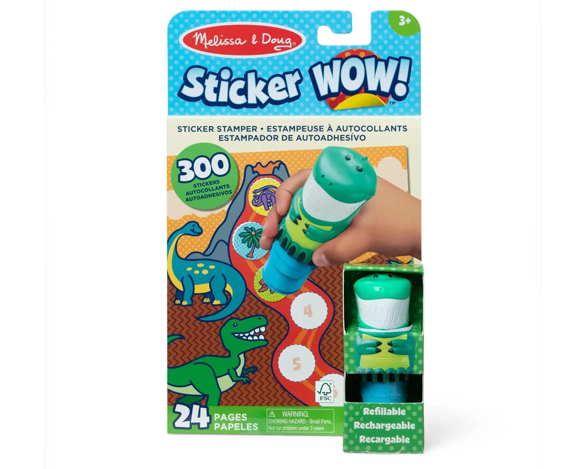 MELISSA & DOUG STICKR WOW DINO
