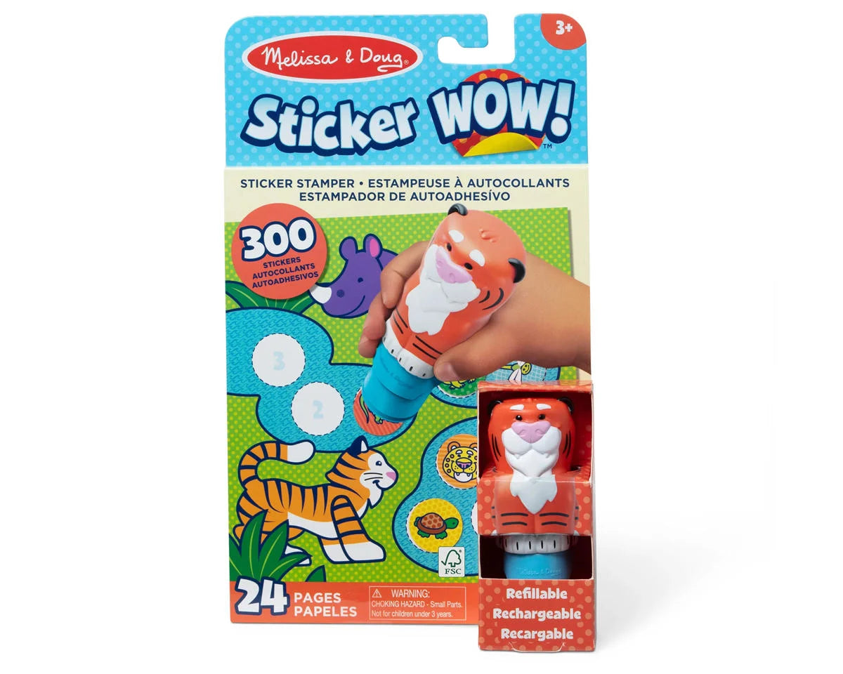 MELISSA & DOUG STICKER TIGER
