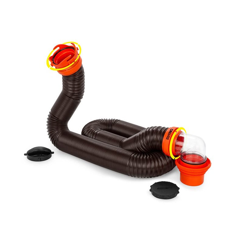 RHINOFLEX SEWER HOSE KIT 15'