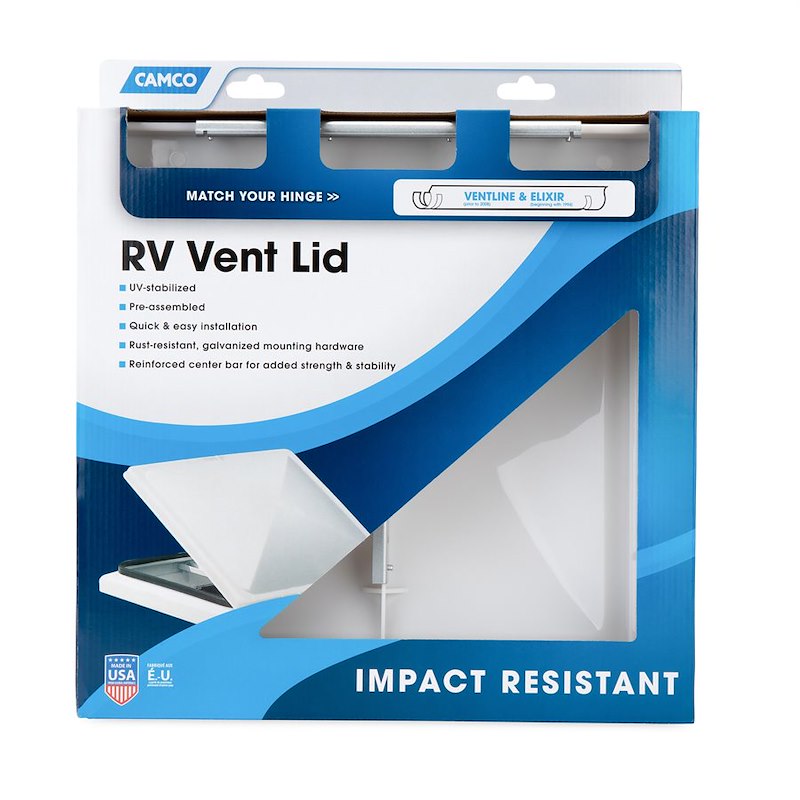 ROOF VENT LID WHITE