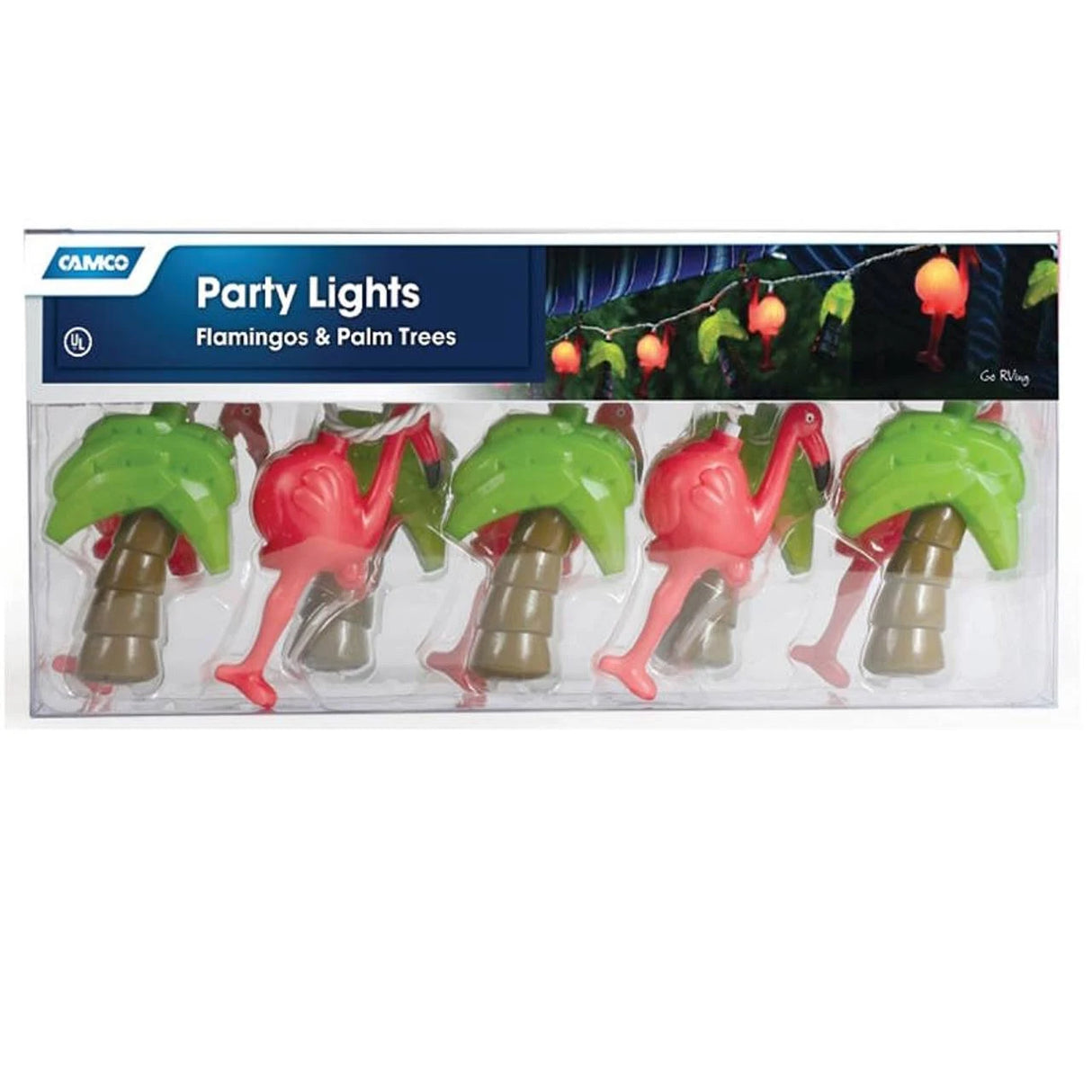 PARTY LIGHTS FLAMINGO/TREE NLA