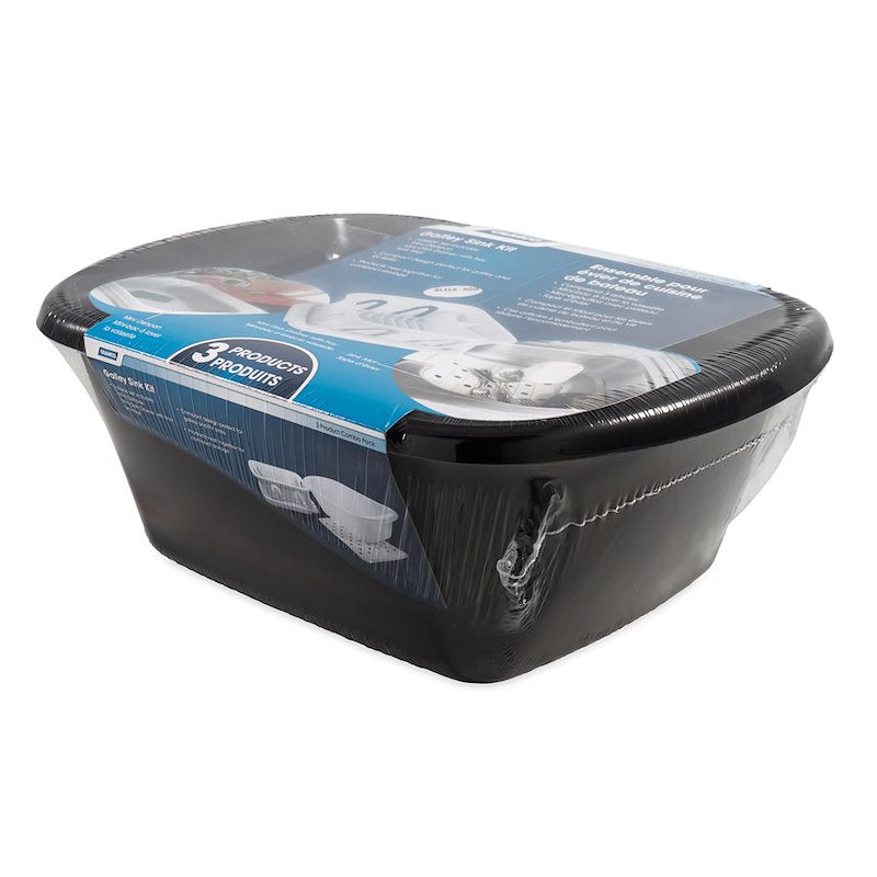 MINI DISHPAN, DRAINER, & MAT