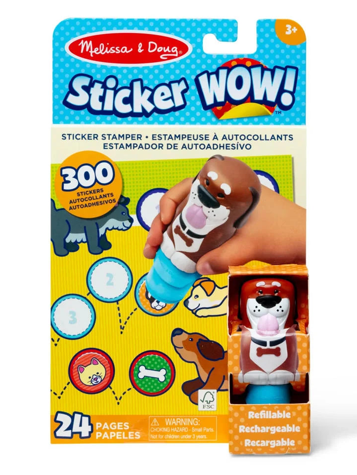 MELISSA & DOUG STICKER WOW DOG