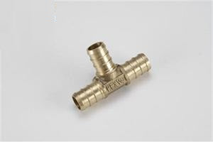 BRASS PEX TEE 1/2"