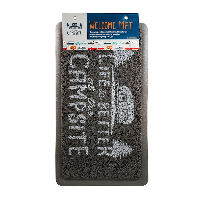LIBATC SCRUB RUG - GREY/WHITE