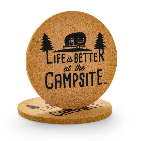 CAMCO 2PK CORK COASTER  NLA