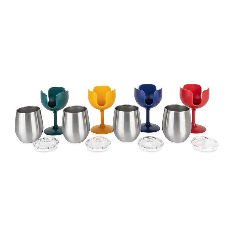 CAMCO WINE TUMBLER- 4PK