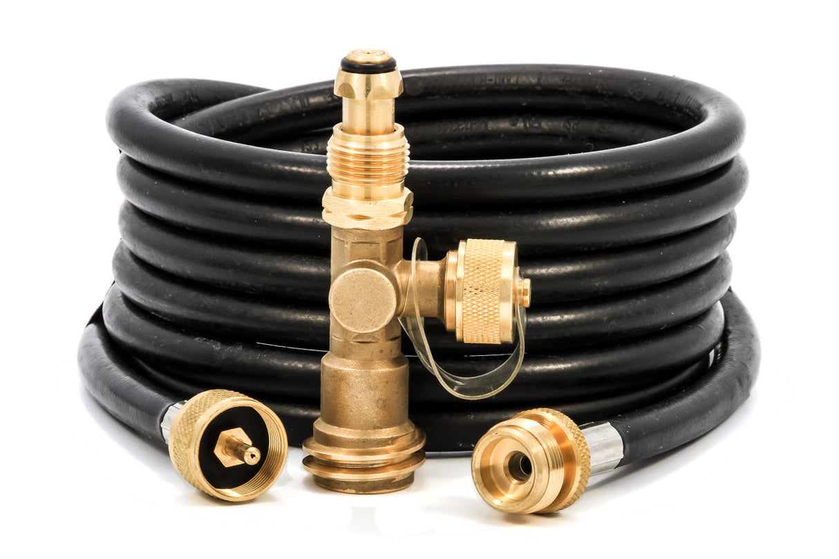 3 PORT LP TEE W/12' HOSE