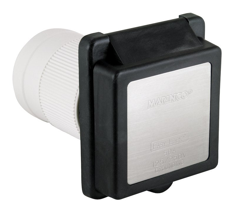 PARK POWER INLET 50 AMP BLACK
