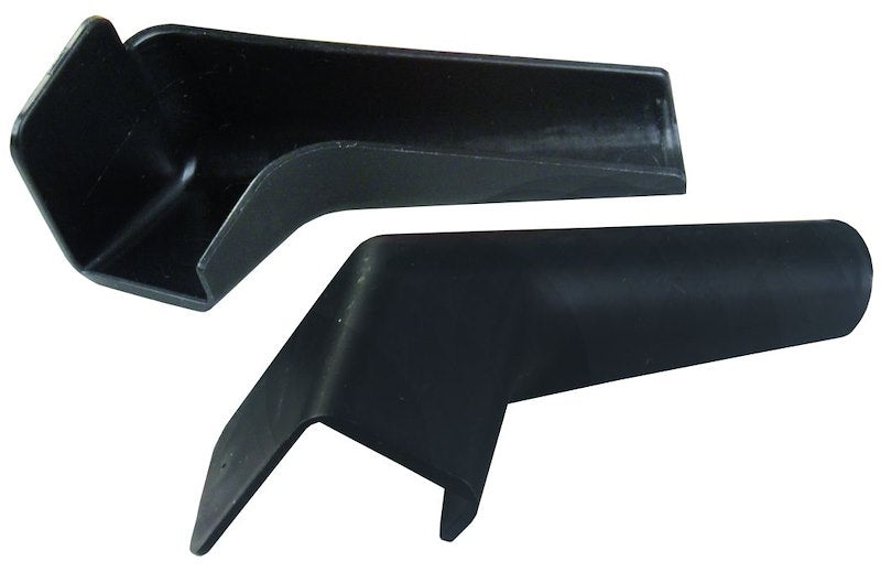 GUTTER EXT.  LONG BLACK 2pk