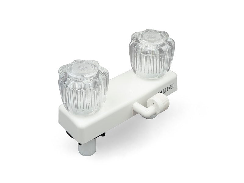 OUTSIDE SHOWER FAUCET WHITE