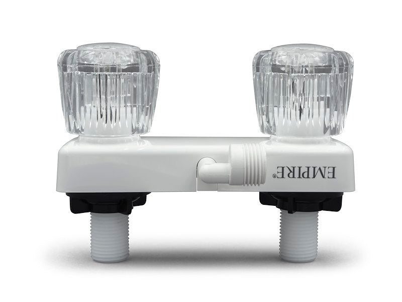 OUTSIDE SHOWER FAUCET WHITE
