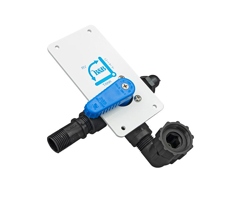 CITY WATER VALVE DIVERTER BLUE