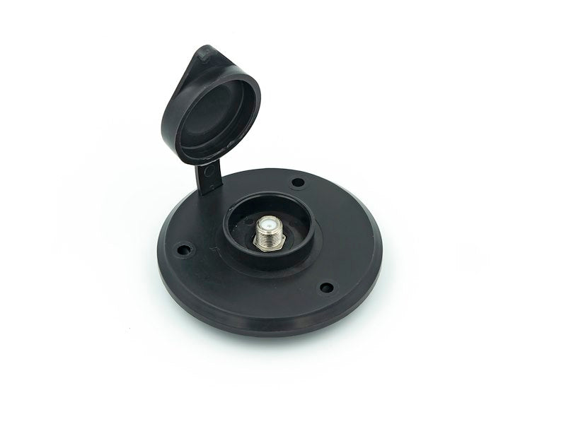 CABLE TV PLATE BLACK