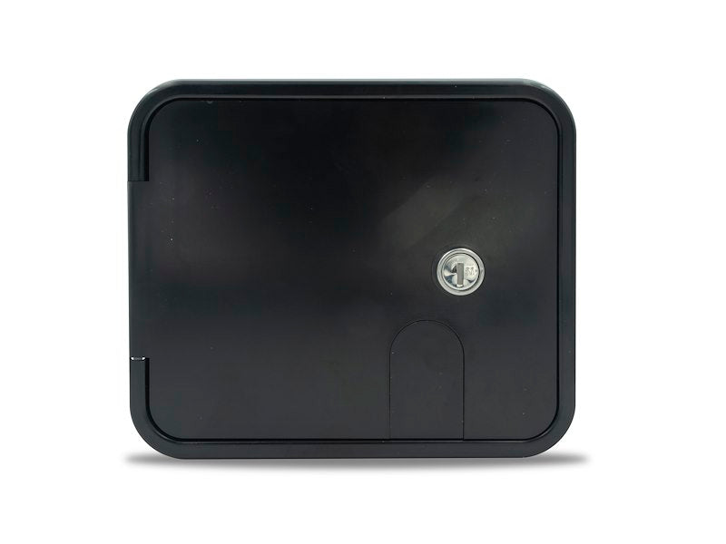 CABLE HATCH KEYED BLACK
