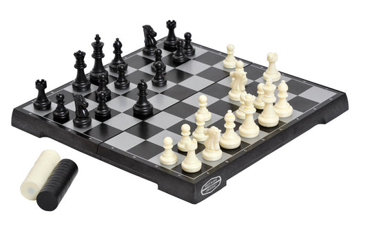 MAGNETIC CHESS/CHECKERS NLA