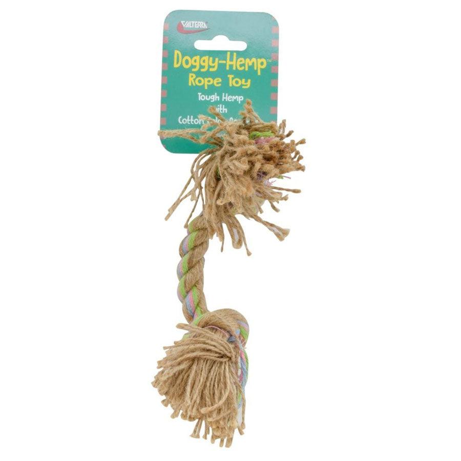 DOG TOY 10" HEMP ROPE NLA