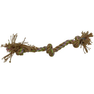 DOG TOY 16" HEMP ROPE