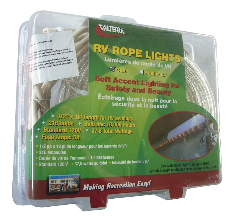 ROPE LIGHT CLEAR 18'