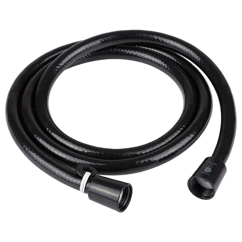 SHOWER HOSE 60"  BLACK