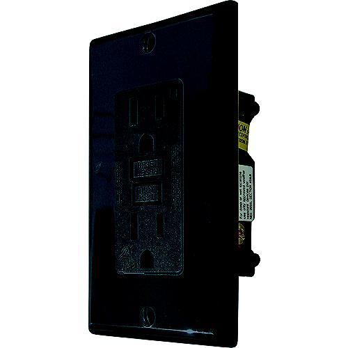 GFI OUTLET 120V/15A - BLACK