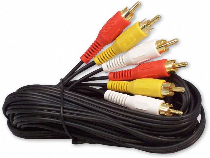 12' AUDIO/VIDEO  CABLE 3-WIRE