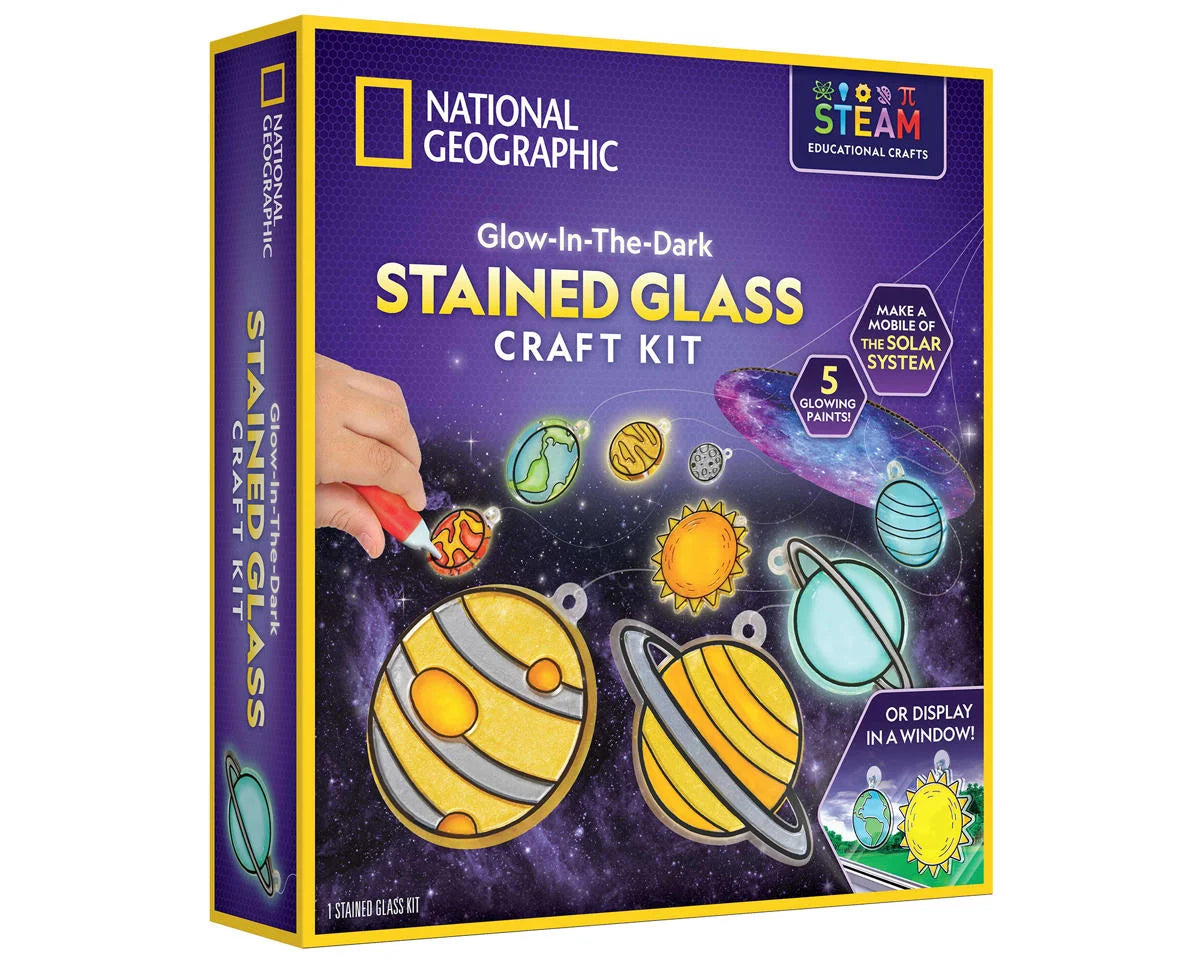 NAT GEO STAINED GLASS KIT