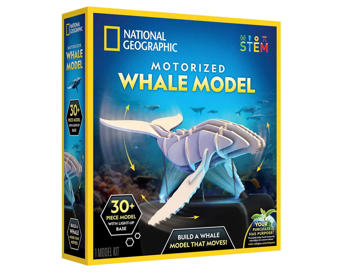 NAT GEO MOTORIZED WHALE MODEL