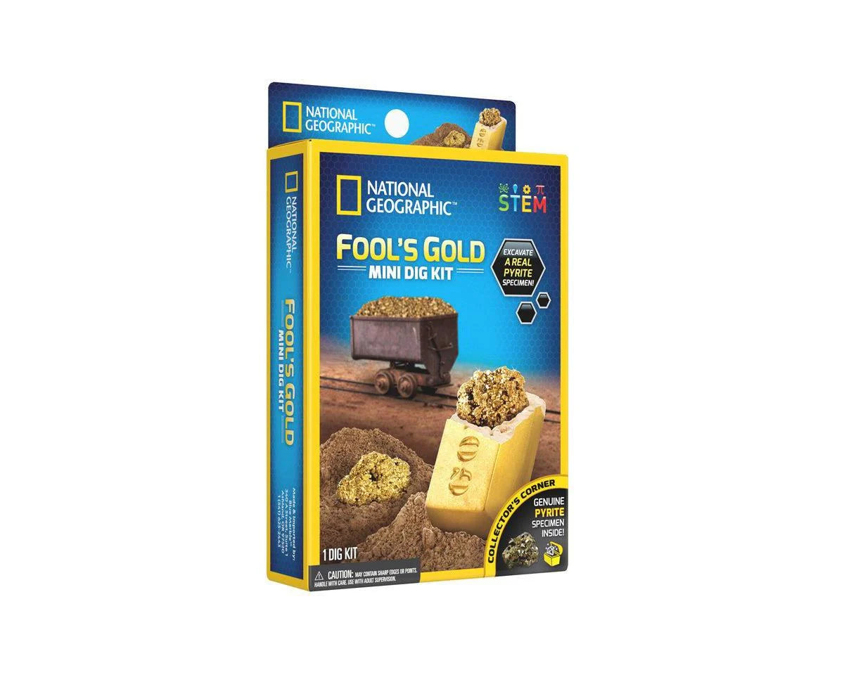NAT GEO FOOLS GOLD DIG KIT
