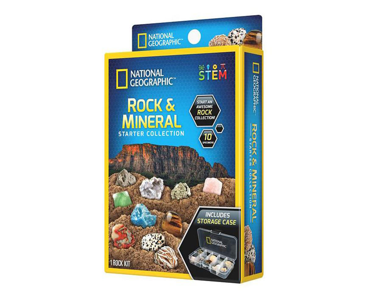 NAT GEO ROCK & MINERAL KIT
