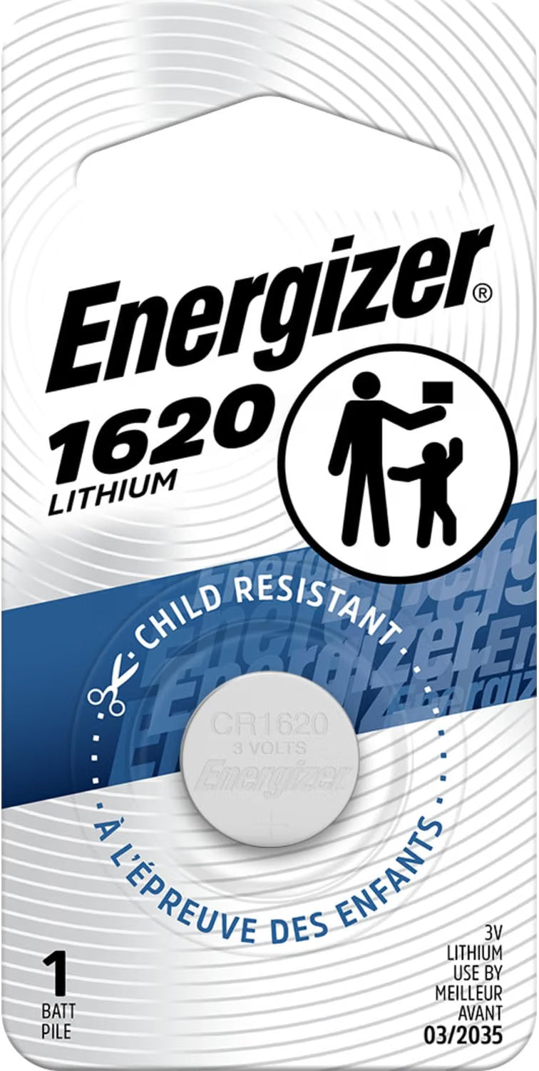ENERGIZER CR1620 BATTERY 3V