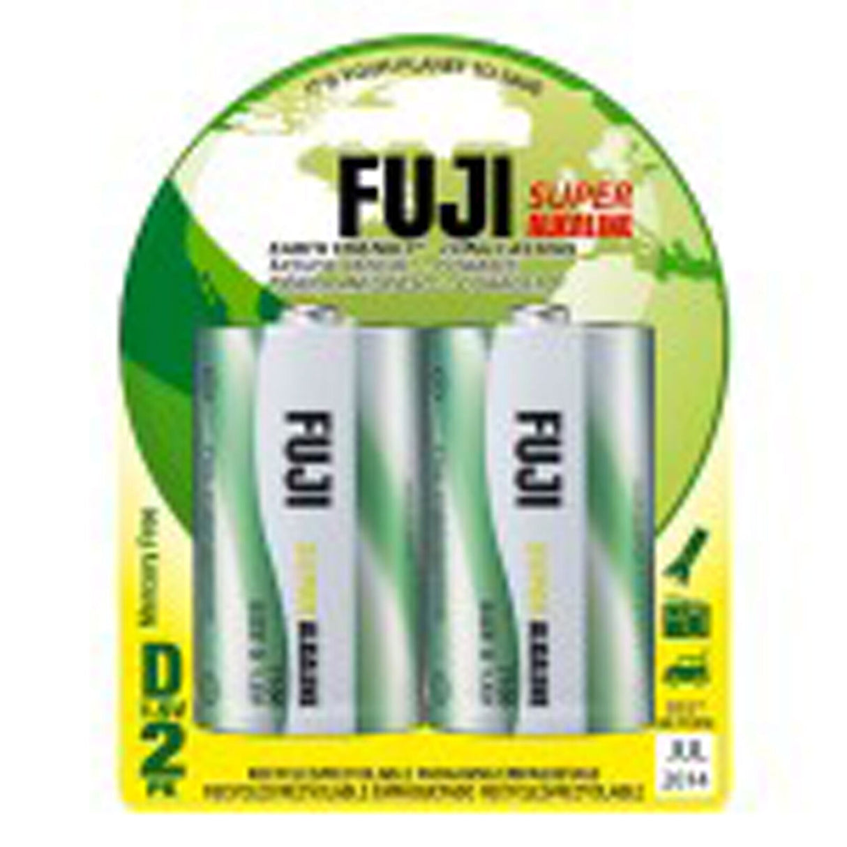 FUJI D BATTERY 2 PACK