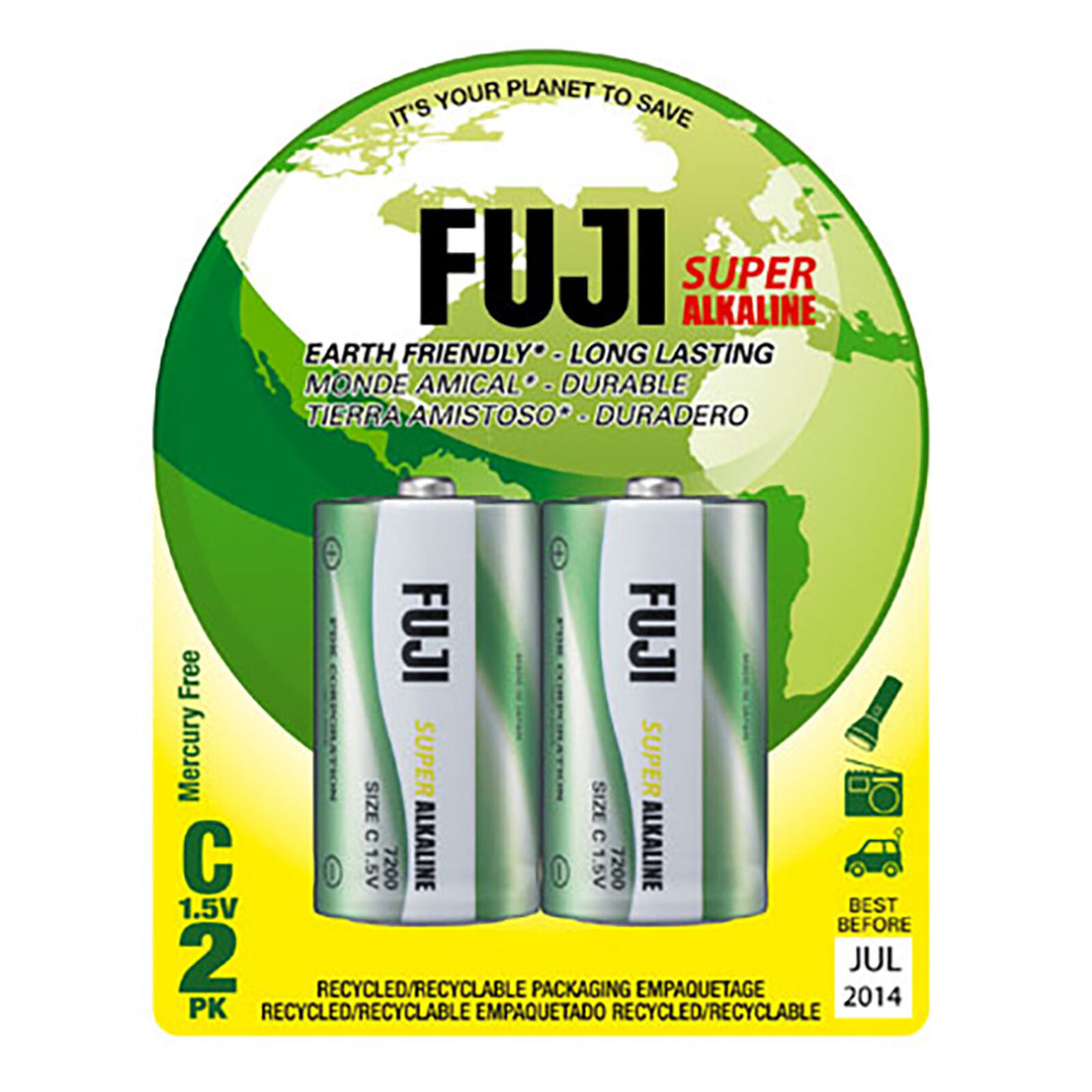 FUJI C BATTERY 2 PACK