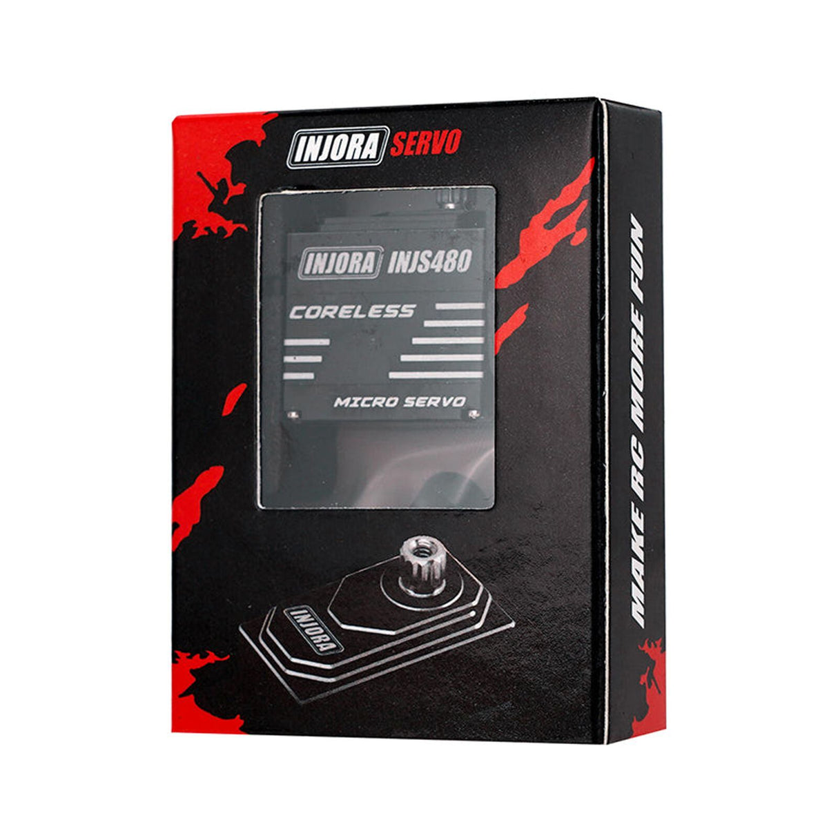 CORELESS SERVO FOR SCX24 WITH