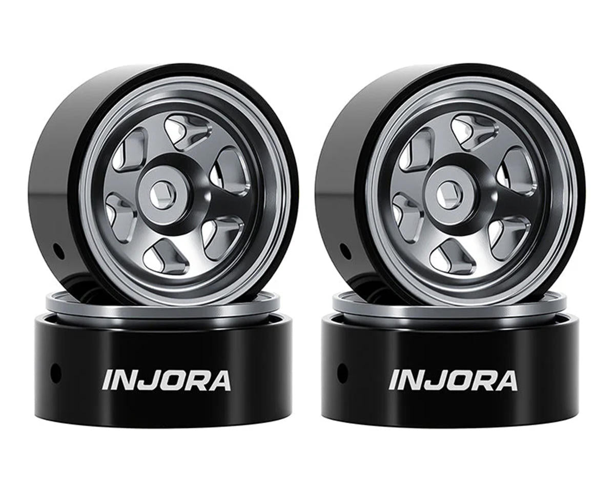 INJORA 0.7 BEADLOCK WHEEL SET
