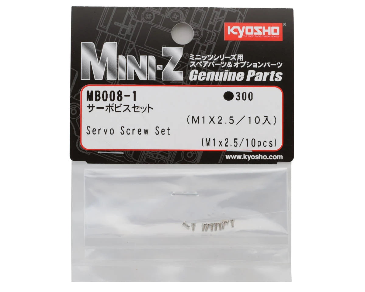 KYOSHO M1 X 2.5 SCREW SET
