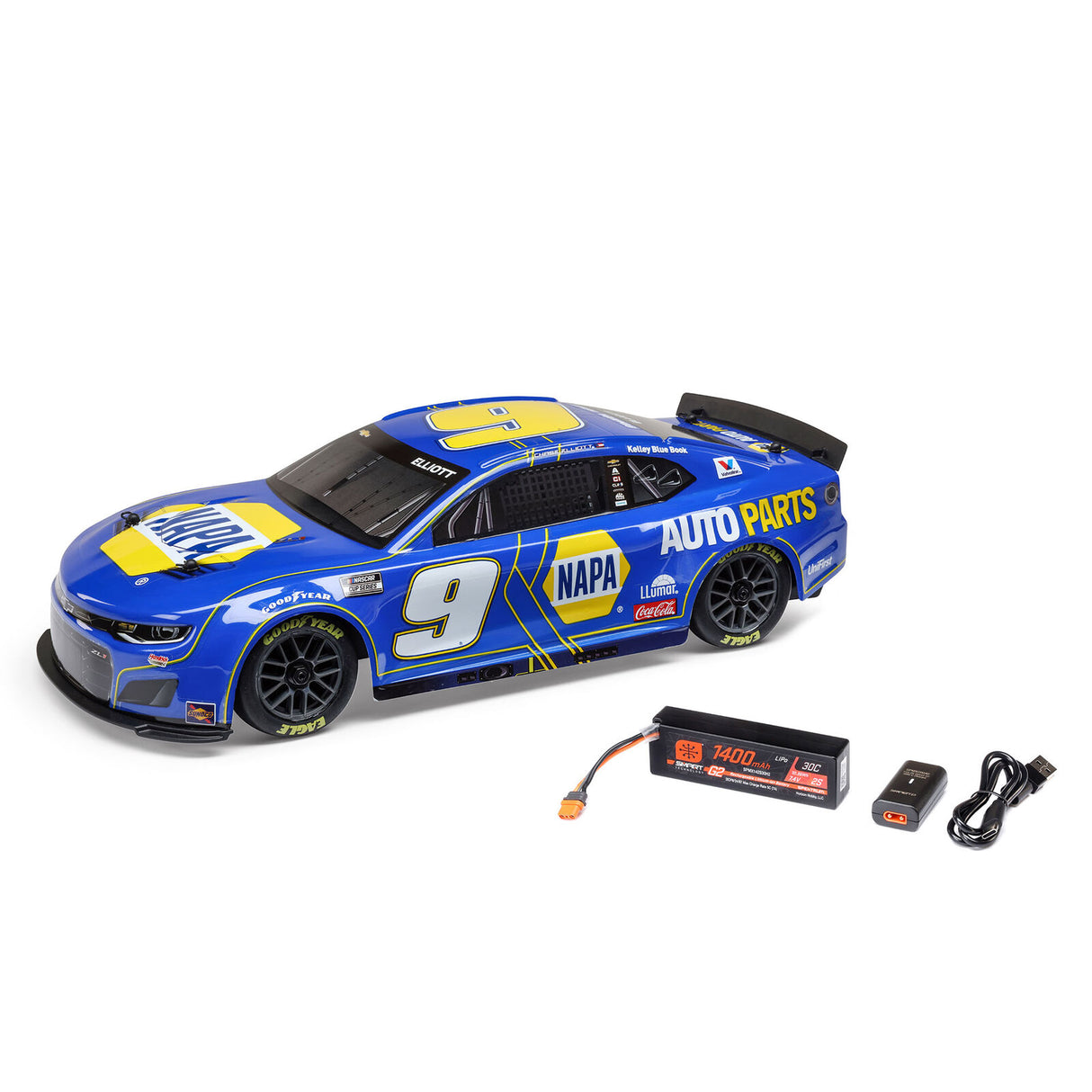 1/12 Losi NASCAR AWD No. 9