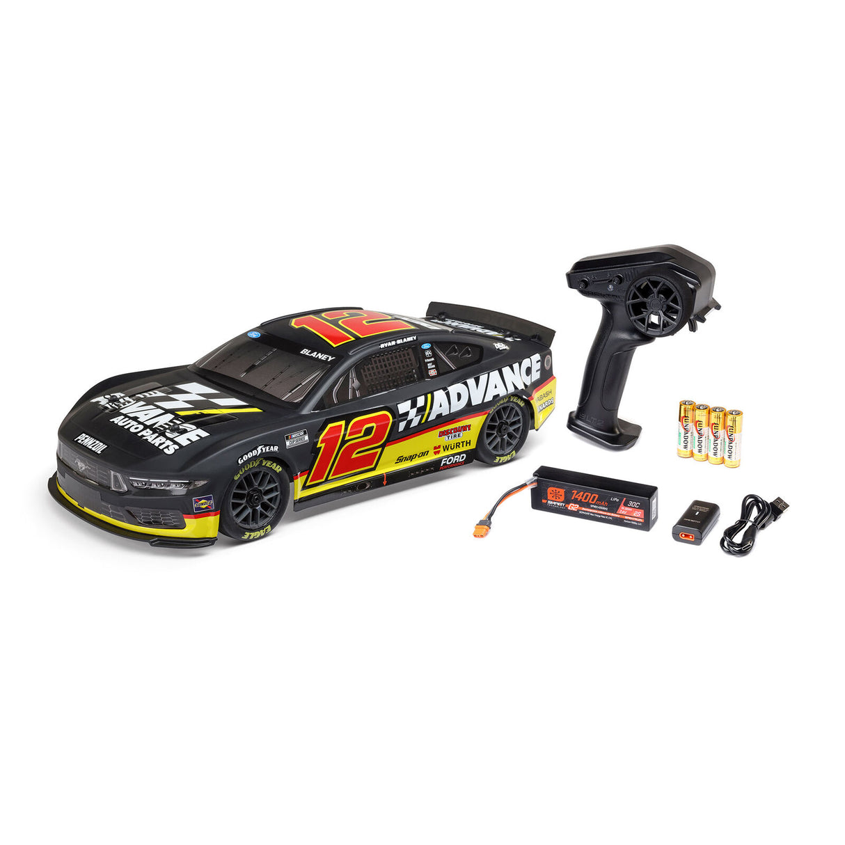 1/12 Losi NASCAR AWD No.12