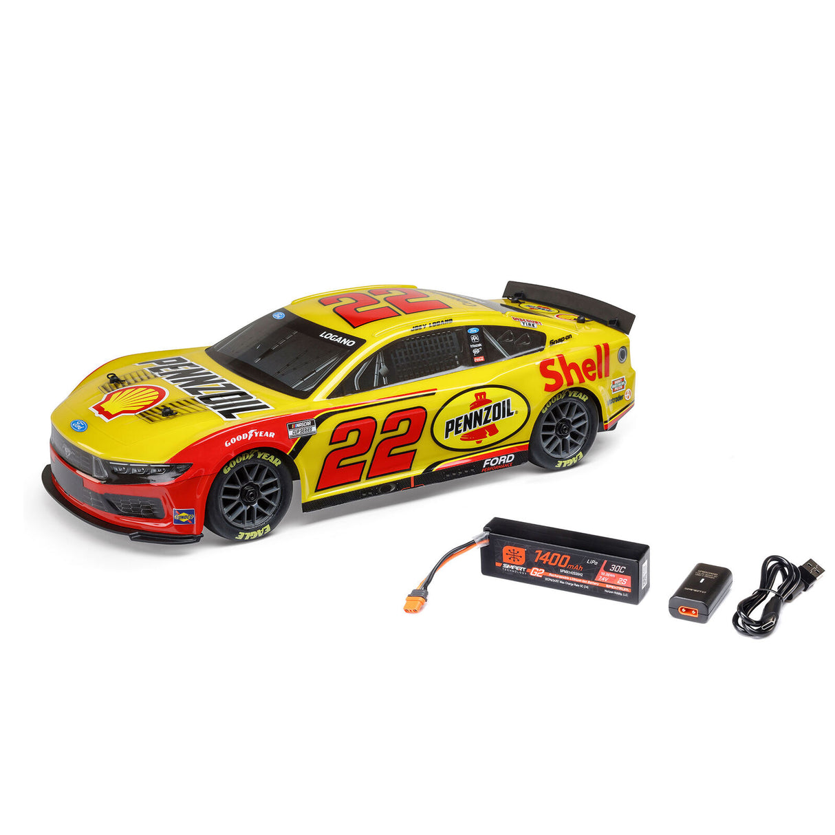 1/12 Losi NASCAR AWD No. 22