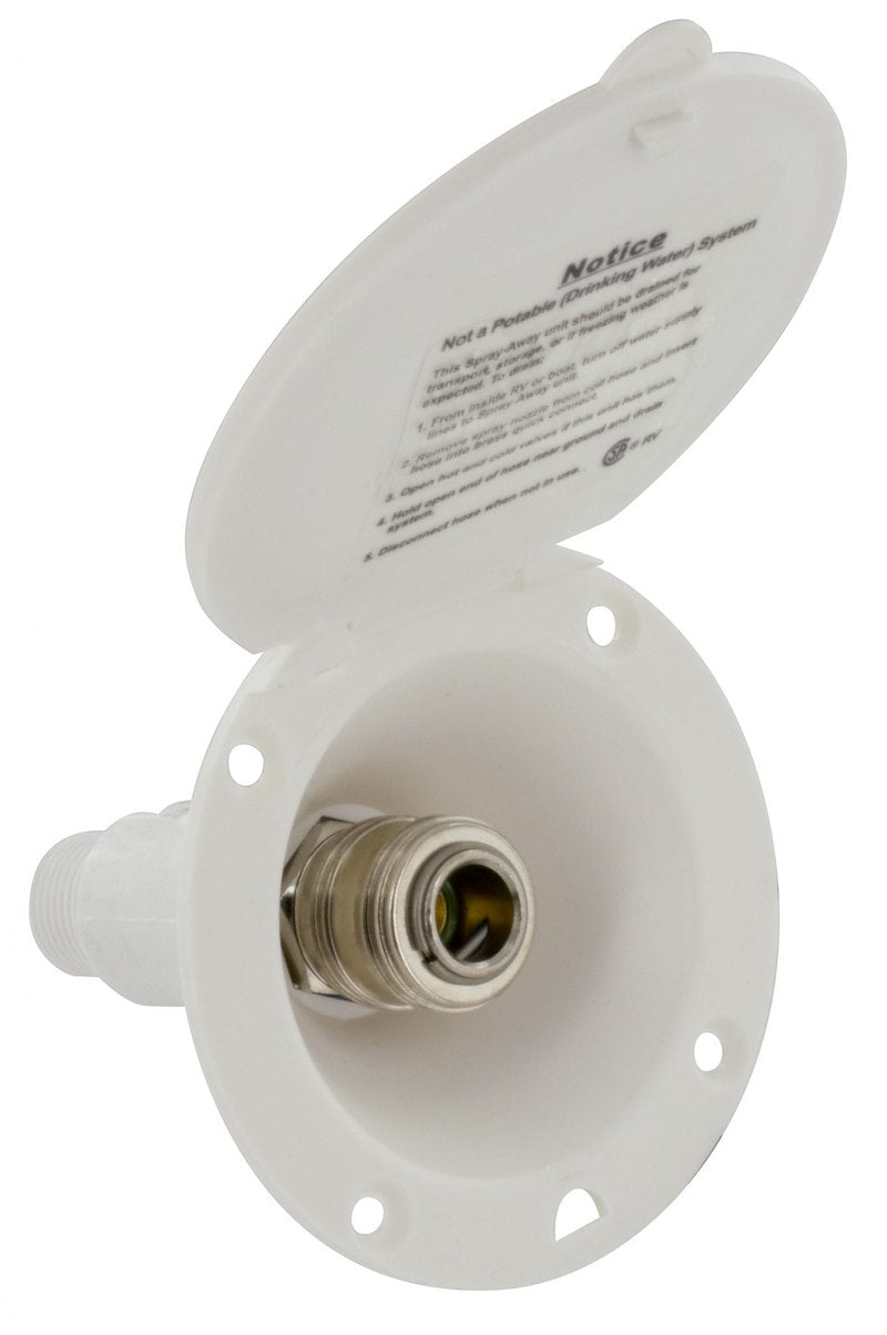 FRESH WATER SPRAY PORT WHITE