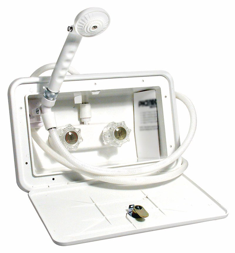 PHOENIX  OUTSIDE SHOWER WHITE