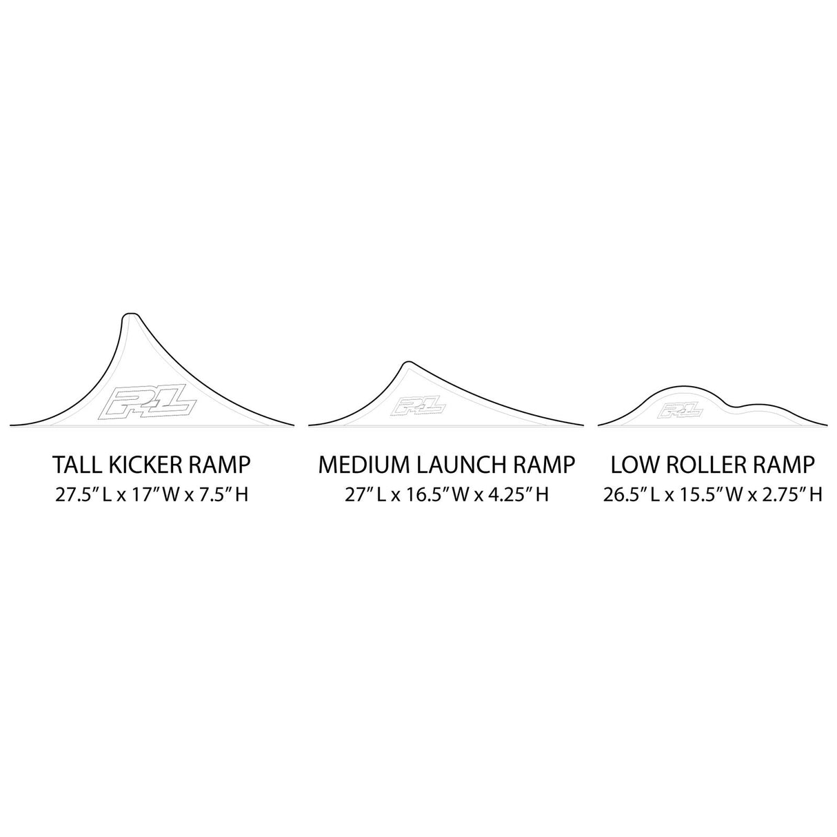 PRO-LINE BIG AIR RAMP SET (3)