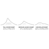 PRO-LINE BIG AIR RAMP SET (3)